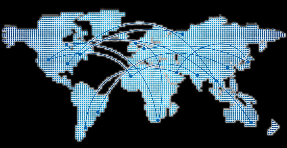 Global service network